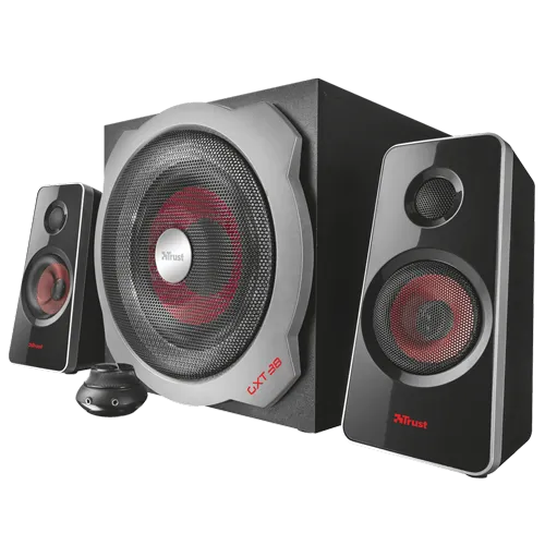 TRUST 2.1 zvučnici GXT 38 2.1 Ultimate Bass (Crni) - 19023  2.1 60W 20Hz-20KHz 4 Ohm