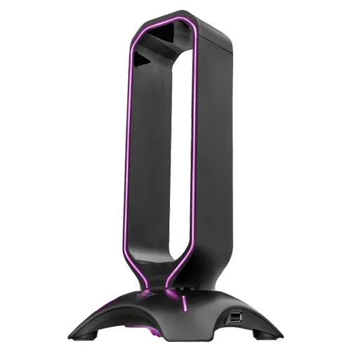 TRUST Držač slušalica GXT 265 Cintar RGB  Crna