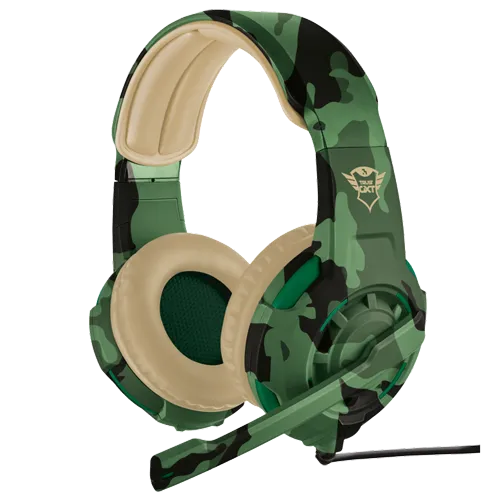 TRUST gejmerske slušalice GXT 310C RADIUS (Maskirne - Jungle Camo) - 22207  3.5mm (četvoropolni) + adapter 2 x 3.5mm Stereo 20Hz - 20kHz 108dB