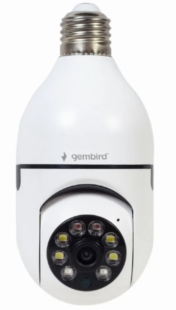 TSL-CAM-WRHD-01 * Gembird Smart rotating wifi camera ZA SIJALICNO GRLO E27 1080p TUYA FO (1699)