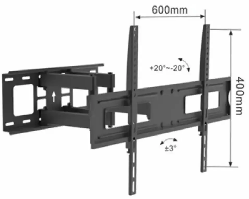 TV nosač Linkom zglobni 37-75 600*400