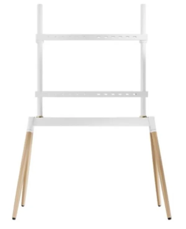 TVS-86F-01-W Gembird Podno postolje za TV 55-86inc belo/drvo