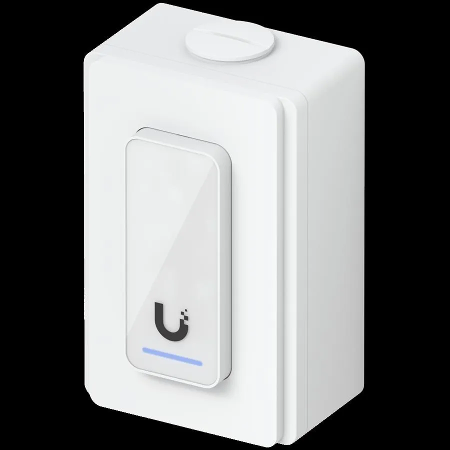 Ubiquiti UACC-READER-JB-W Junction box for UniFi Access Readers and Intercom Viewers that support flat surface mounting and attachment to 3/4" conduit