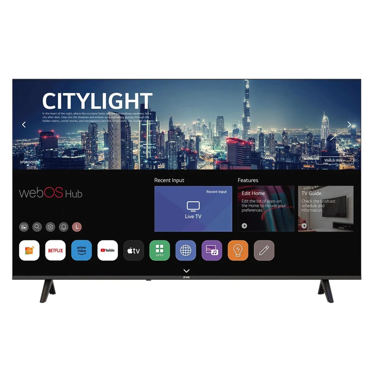 VOX Televizor 55WOS684B SMART 4K UHD