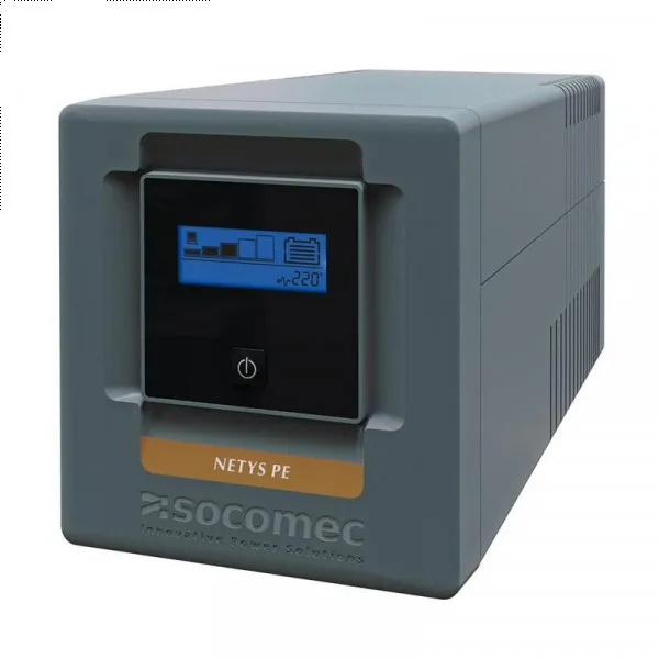 UPS Socomec NeTYS PE 1000VA/ 600W 230V 50/60Hz AVR Step wave RJ45 1xUSB