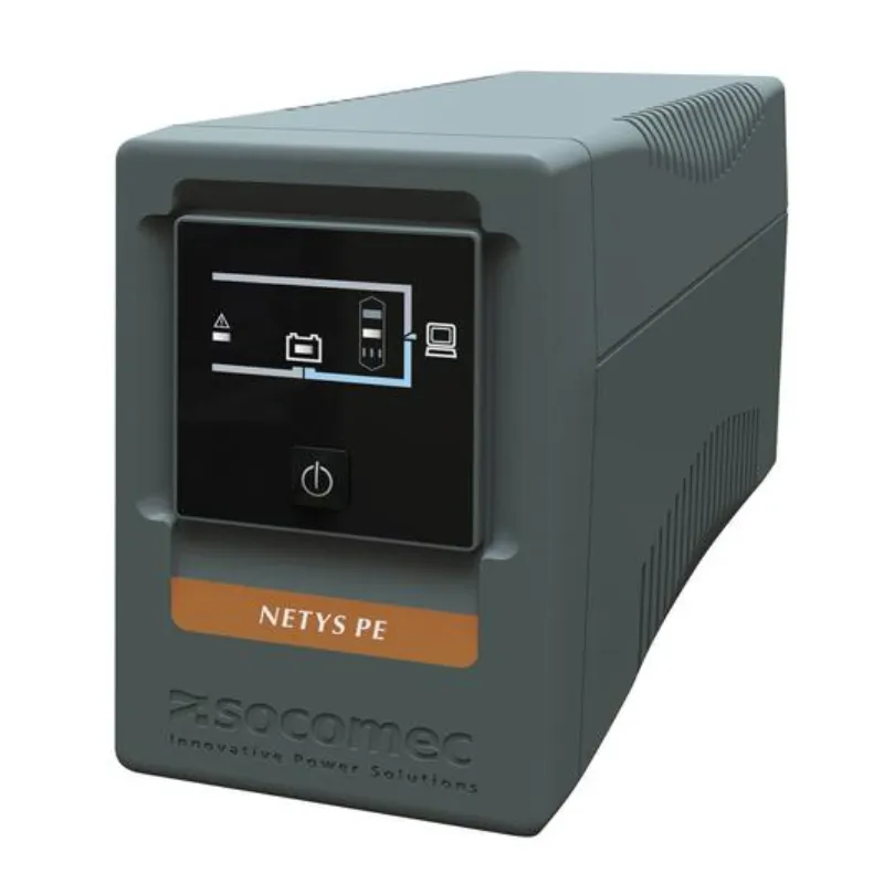 UPS Socomec NeTYS PE 650VA/360W 230V 50/60Hz AVR Step wave RJ45 1xUSB