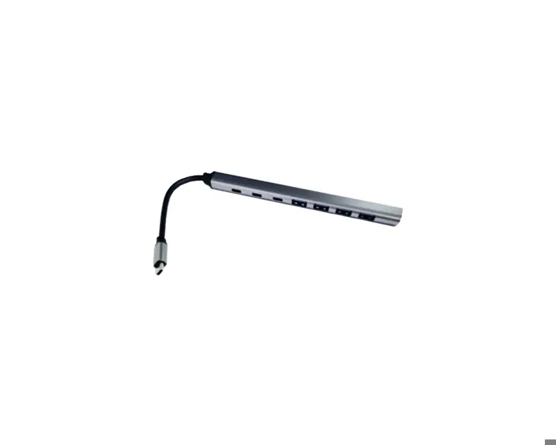 USB HUB 3.1 TIP C na 5xUSB+3xTIP C