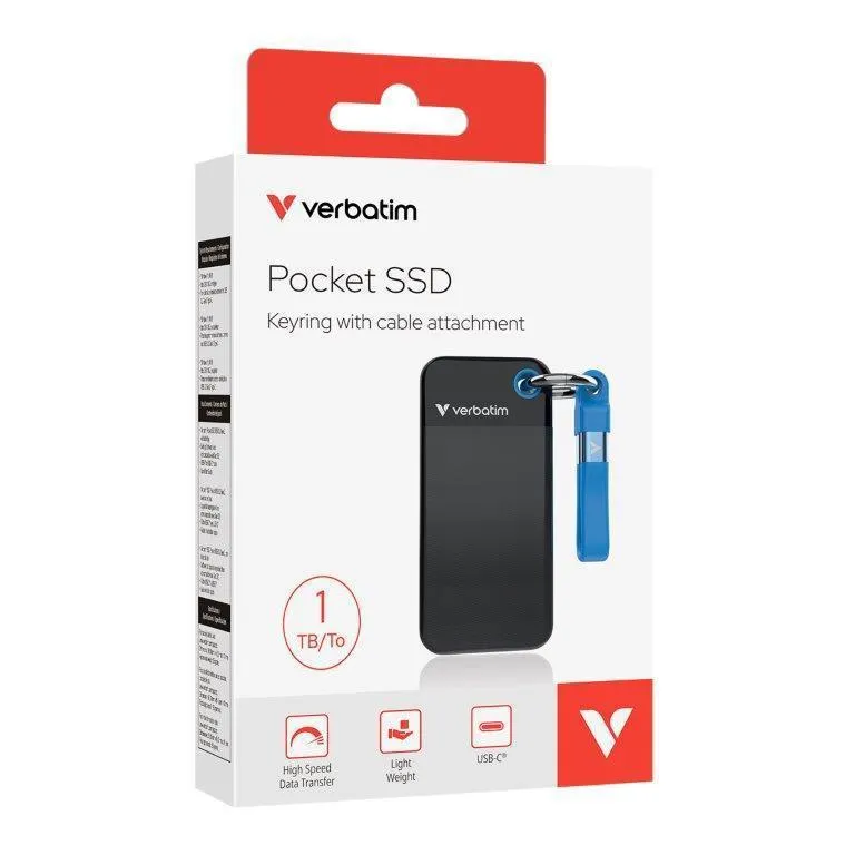 V PocketSSD USB 3.2 1TB Plavi (32191)
