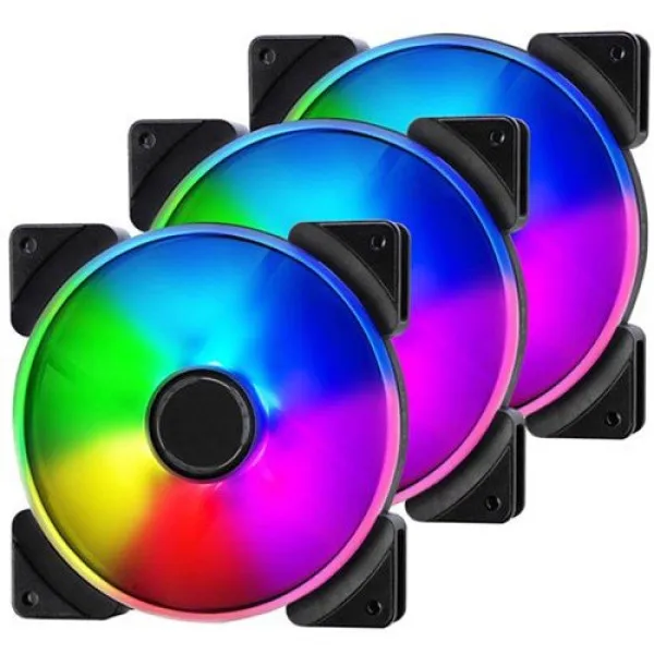 Ventilator Fractal Design Prisma AL-14 ARGB PWM 3-Pack FD-FAN-PRI-AL14-PWM-3P