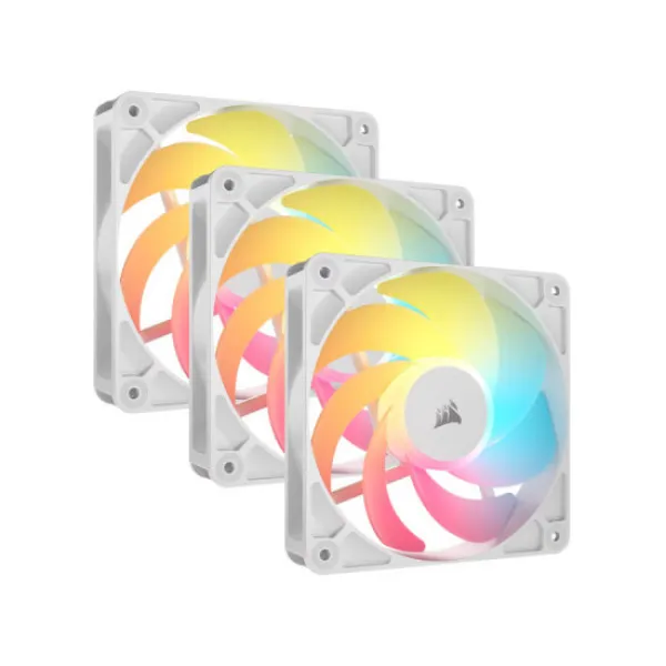 Ventilatori Corsair 3x RS120-R ARGB 120mm PWM-Triple Pack - White CO-9050197-WW