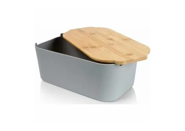 Vilde 259302 - Kutija za hleb  33 x 185 x 12 cm - Siva
