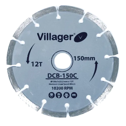 VILLAGER Dijamantska rezna ploča DCB 115C  Rezna ploča 115mm 22.23mm