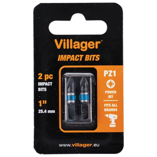 VILLAGER Set bitova 25mm PZ1  Set odvijača i bitova