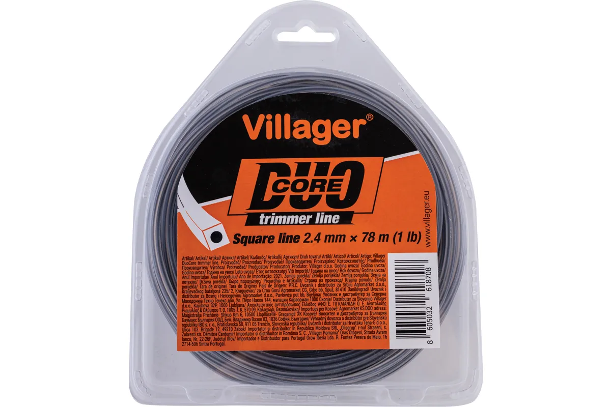 VILLAGER Trimer svila sa metalnim ?ezgrom kvadrat 27k15m