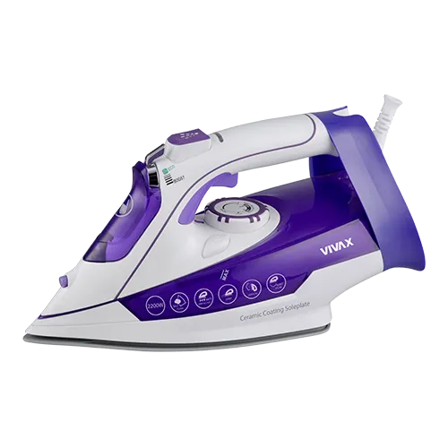 VIVAX Pegla HOME IR-2202 CP  Parna Ljubičasta