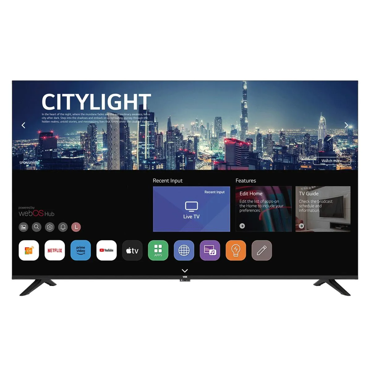 VOX Televizor 43WOS684BU SMART 4K UHD