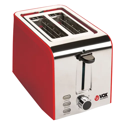 VOX Toster TO 1703  Crvena 7 750 W