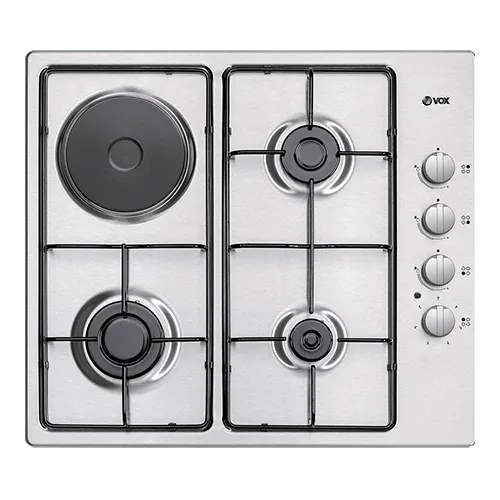 VOX Ugradna ploča EBG 310 GIX  Inox Kombinovana Rotirajući taster