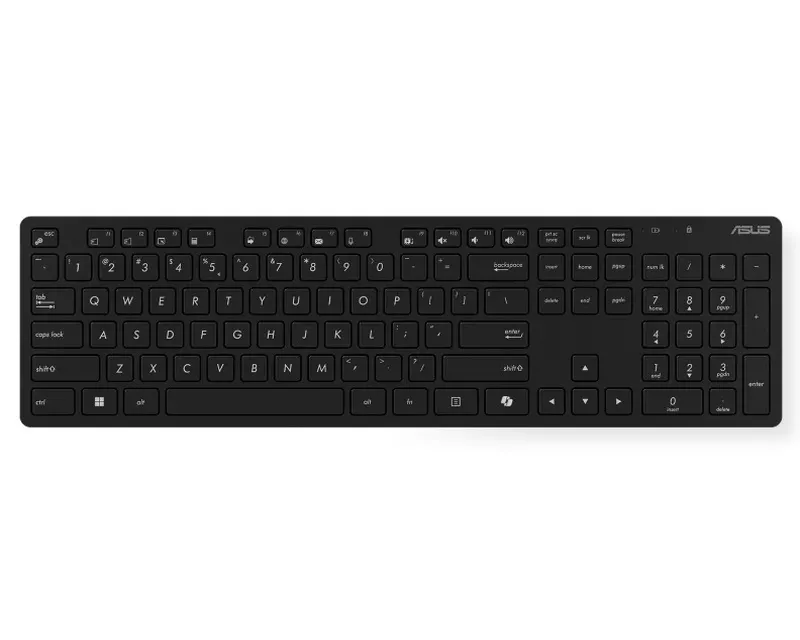 W5000 Wireless US tastatura + miš crna