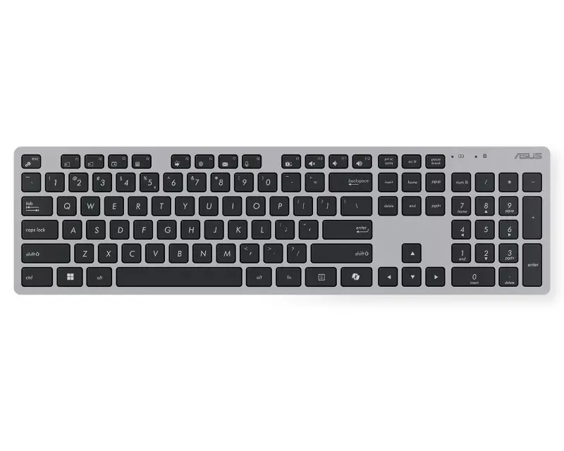W5000 Wireless US tastatura + miš siva