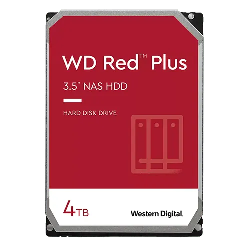 WD 4TB 3.5 SATA III 128MB 5400rpm Red Plus serija WD40EFZX