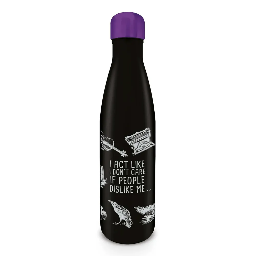 Wednesday (Don't Care) Metal Drinks Bottle