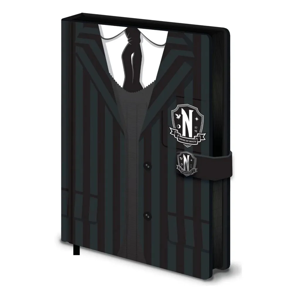 Wednesday (Uniform) A5 Premium Notebook (Clasp)