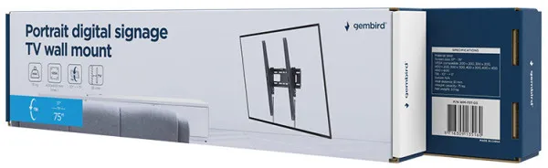 WM-75T-03 Gembird fiksni nosac VESA max 40x60cm 37-75 max.75kg