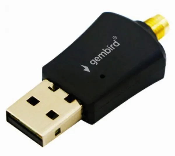 WNP-UA300P-02 **Gembird High power USB wireless adapter 300N detachable antena RF pwr <20dBm (661)