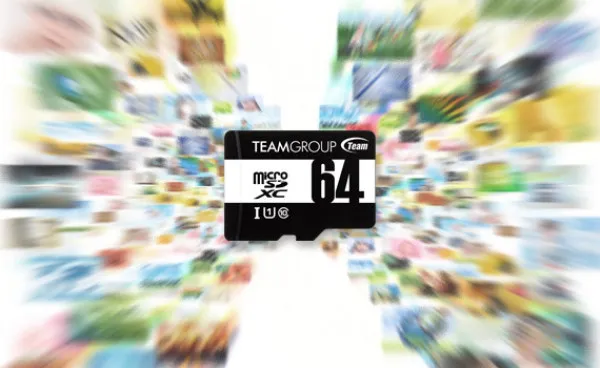 x-TeamGroup MICRO SDXC 64GB 100/20MB/s UHS-I U1 C10 +SD Adapter TUSDX64GCL10U03 FO