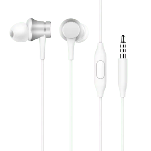 XIAOMI bubice Mi Basic (Srebrne)  3.5mm (četvoropolni) 20Hz - 20KHz 93dB 1.2m