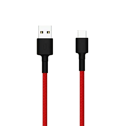 XIAOMI USB-A na USB-C kabl Type-C Braided Red  USB Kabl USB-A USB-C Crvena