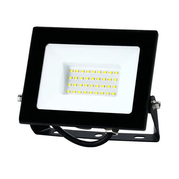 XLED 30W LED reflektor 6500K2510LmIP65AC220-240Vcrni M.No.12002425-b