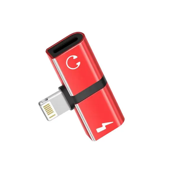 Xwave Adapter Lightning na 2xTip-Cžensko-muškired