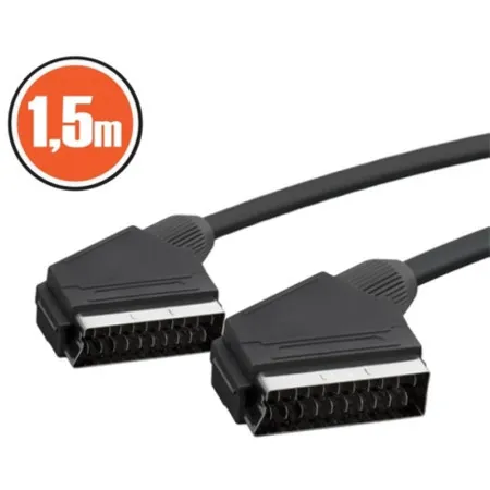 XWave audio-video kabl/ 15m dužine/konektor SCART (muški) na SCART (muški) /crni ( SCART-SCART 15m )