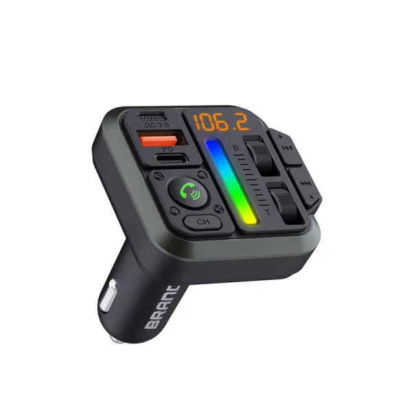 Xwave BT 44 FM transmiter za kolaBluetoothLEDRGB ledBassUSBUSB-TypeC PD20W+QC3.018W