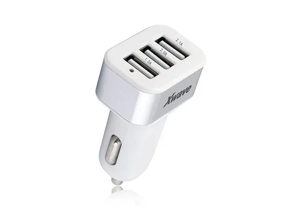 Xwave C22-3 USB brzi auto punjač/Triple 3xUSB 21/2A/15A/Za mobilne i tablet