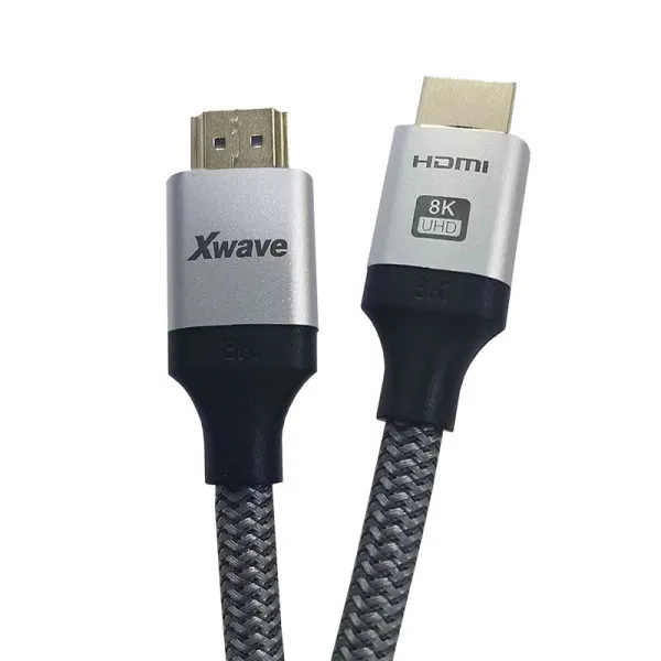 Xwave Kabl HDMI 2.1 8K 1.5m HDRupleten30AWGgolden plateblister