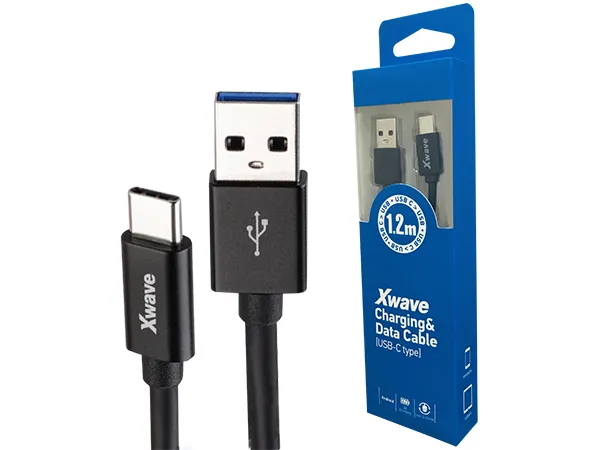 Xwave Kabl USB Tip C muški na Tip A muški 1.2m