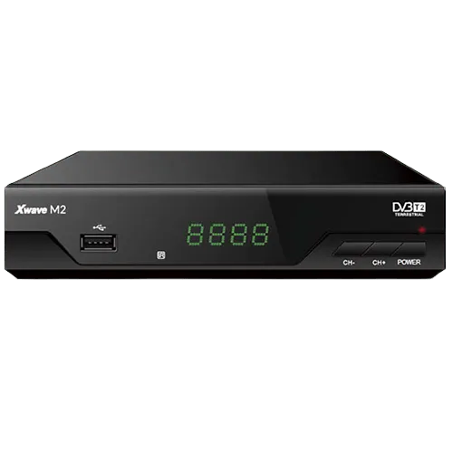 XWAVE Set Top Box M2 DVB-T2