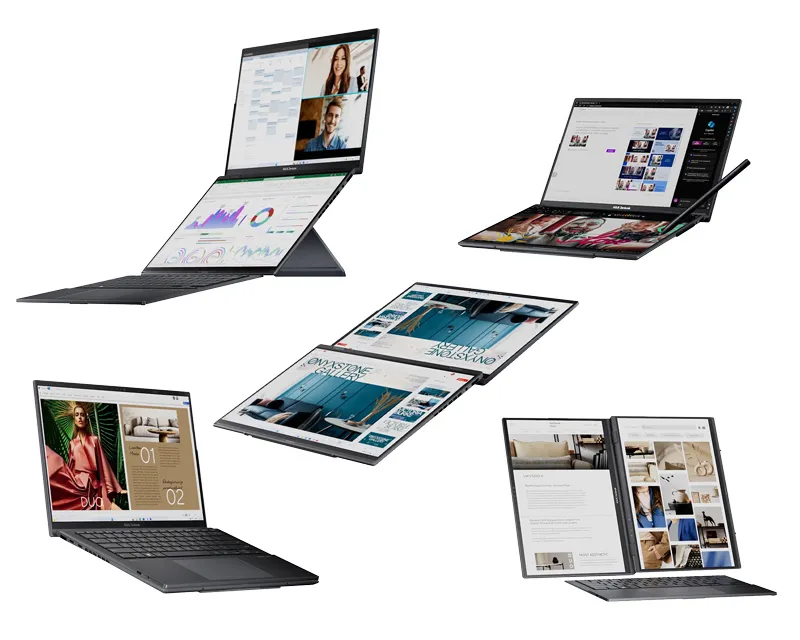 Zenbook 14 DUO OLED UX8406CA-PZ042X (14 inča 3K OLED Ultra 9 285H 32GB SSD 2TB Win11 Pro) laptop