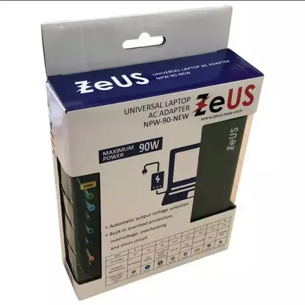 ZEUS Punjač za laptop ZUS-NPW-90