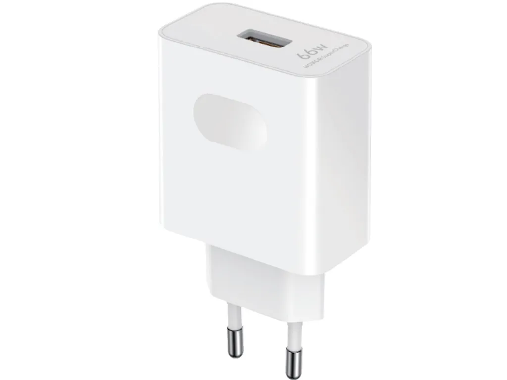 Zidni punjač HONOR SuperCharge Power Adapter/66W/bela sa USB-C kablom (1m/6A)