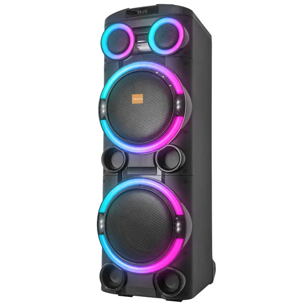 Zvucnik Mikado MD-104KP 200W 12V 14000mAh USB Bluetooth micro SD crni