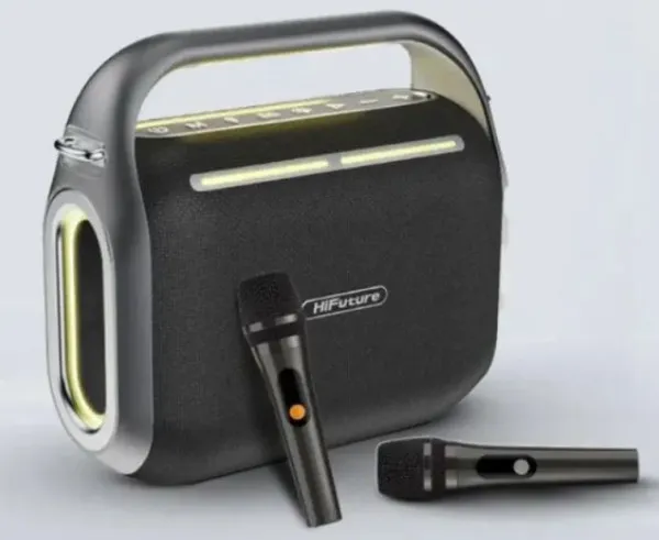 Zvučnici HiFuture MusicBox 200 100W bluetooth + 2 mikrofona crni