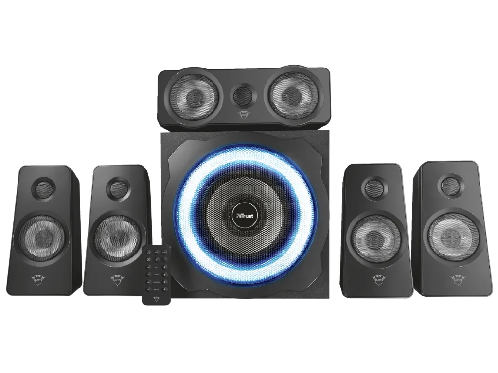 Zvučnik TRUST TYTAN GXT658 5.1/90W/RGB/crna