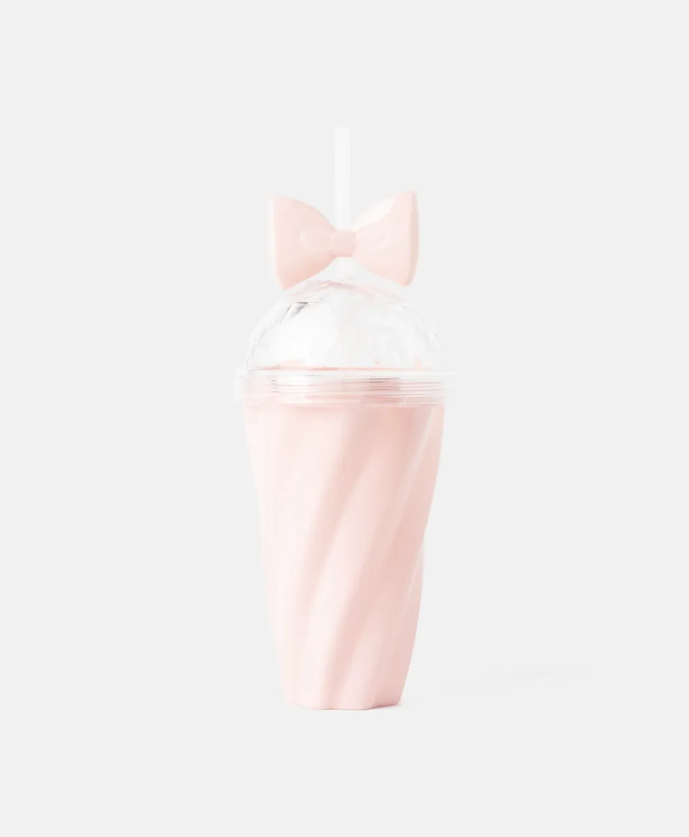 Čaša sa slamčicom 400ml