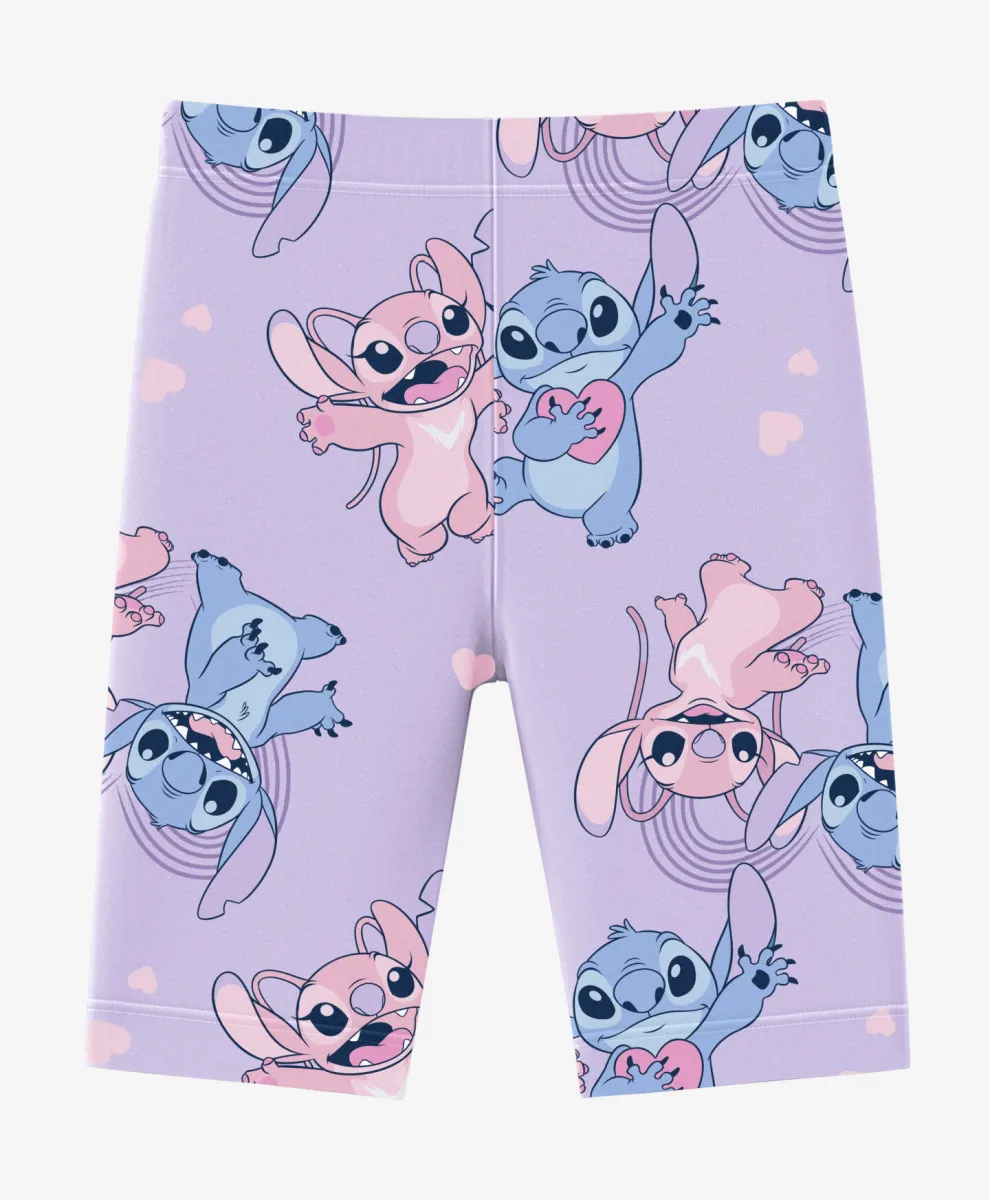 Biciklistički šorts za devojčice Lilo and Stitch