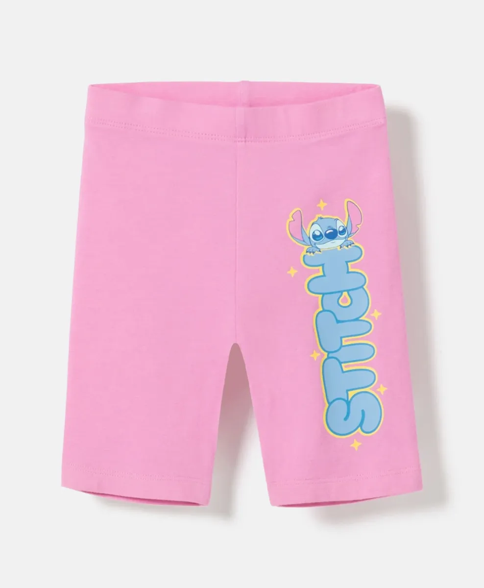 Biciklistički šorts za devojčice Stitch