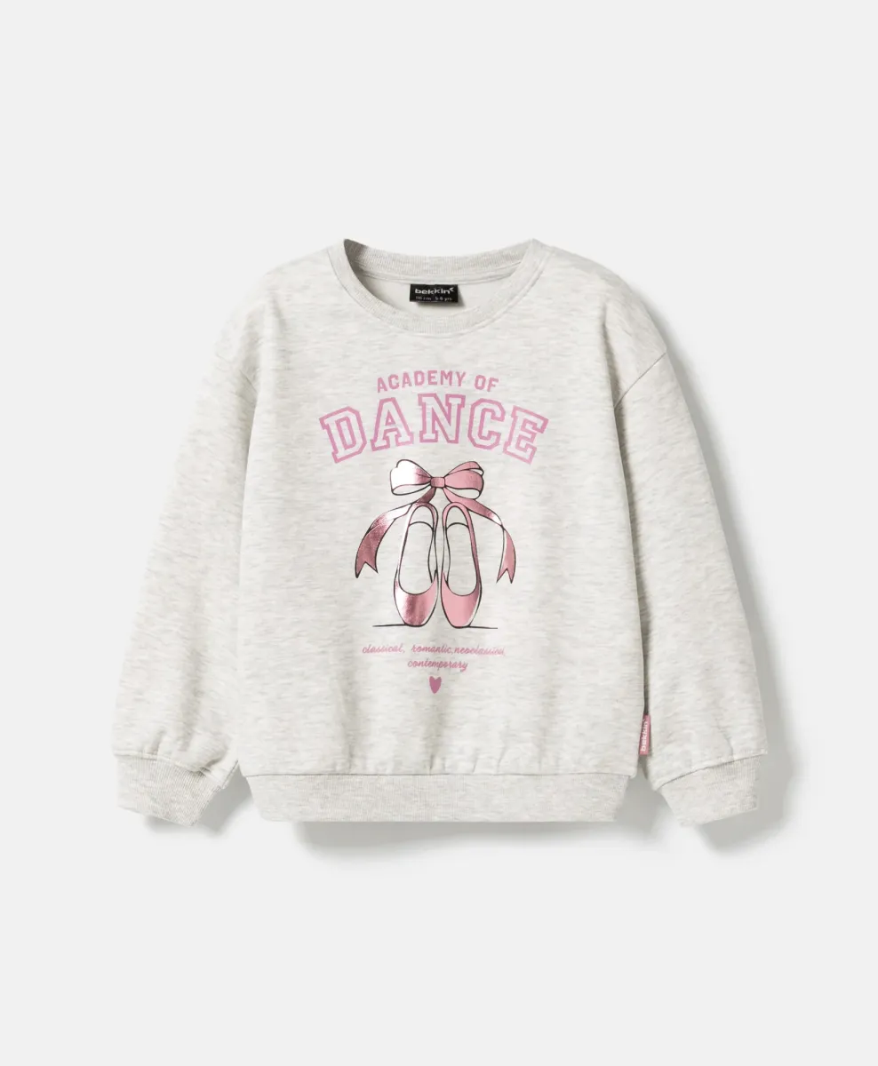 Bluza dziewczęca oversize Bekkin